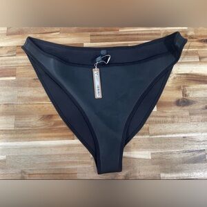 Skims kim kardashian Women’s 3x Rubberized Scuba Swim Tanga Bikini Bottoms